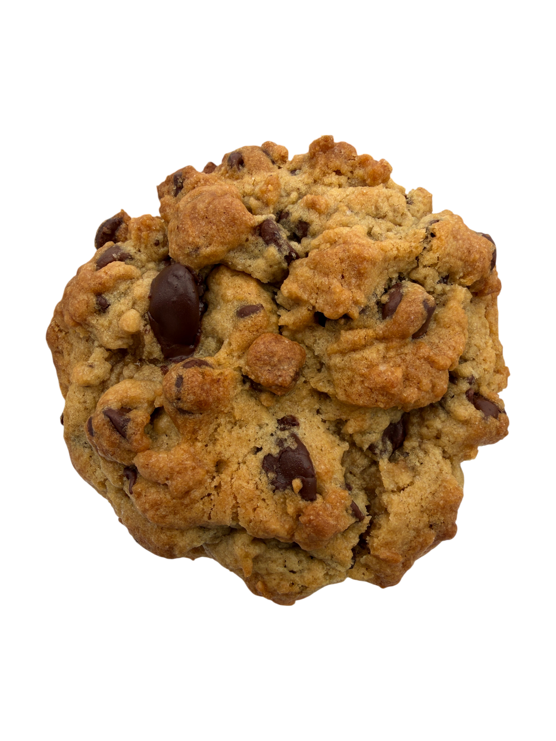 Chocolate Chip New York-style cookie with rich chocolate pockets by Big Sweet Tasty