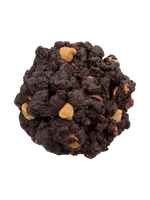 Chocolate Peanut Butter New York-style cookie with peanut butter filling by Big Sweet Tasty